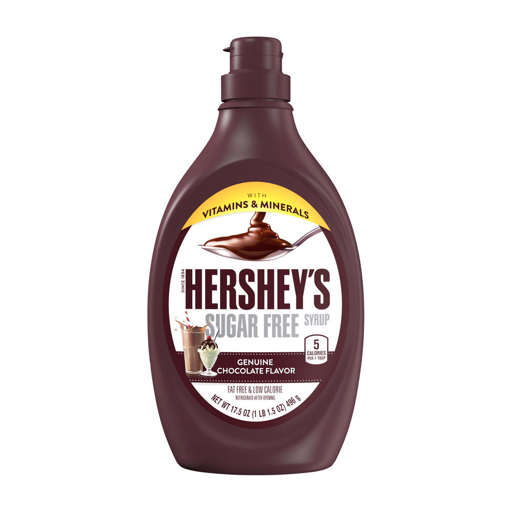 Hershey's Sugar Free Chocolate Syrup, 17.5 oz