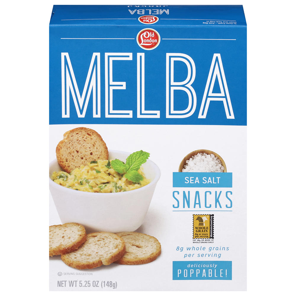 Old London Sea Salt Melba Snacks, 5.25 oz