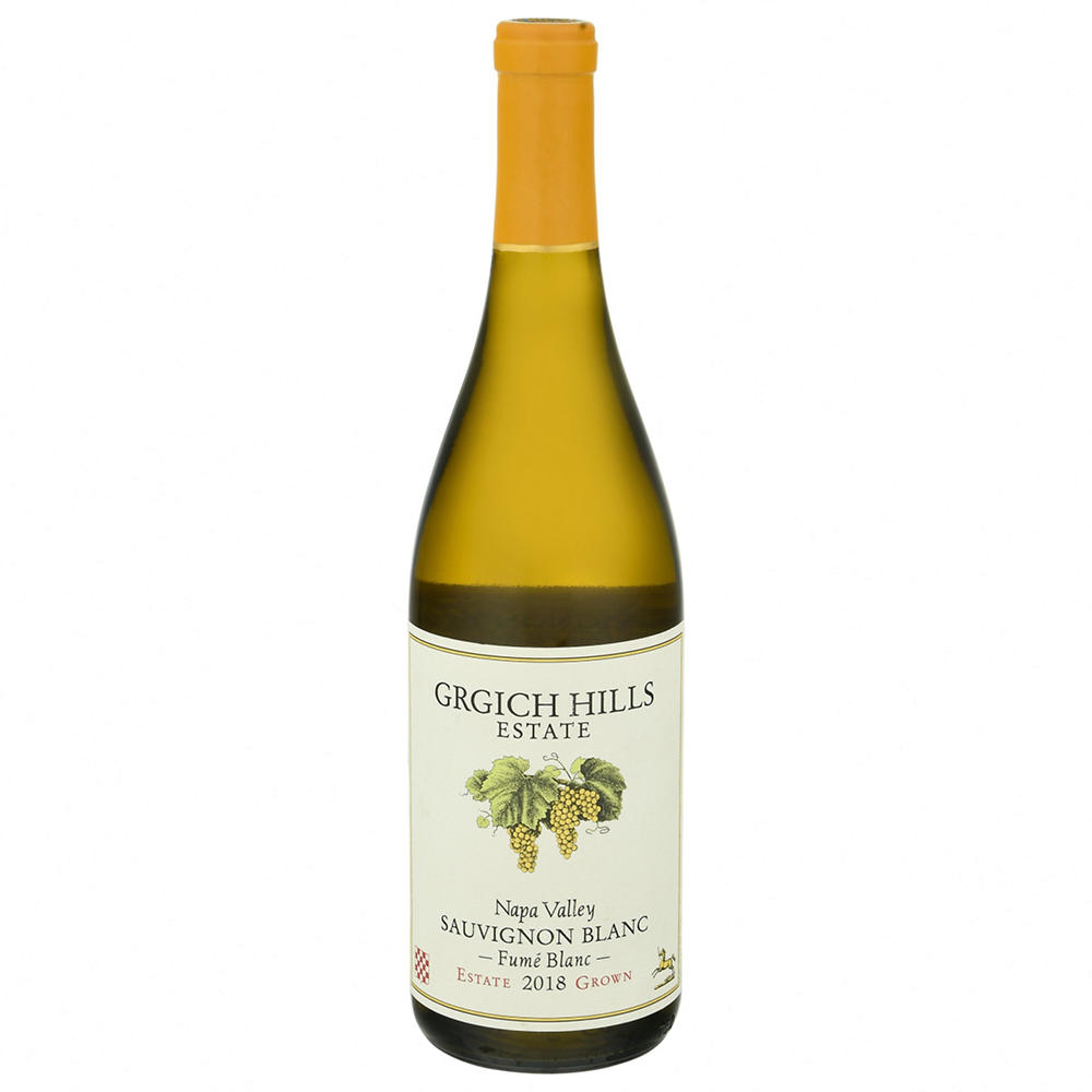 Grgich Hills Organic Fume Blanc Dry Sauvignon Blanc California White Wine, 750 mL