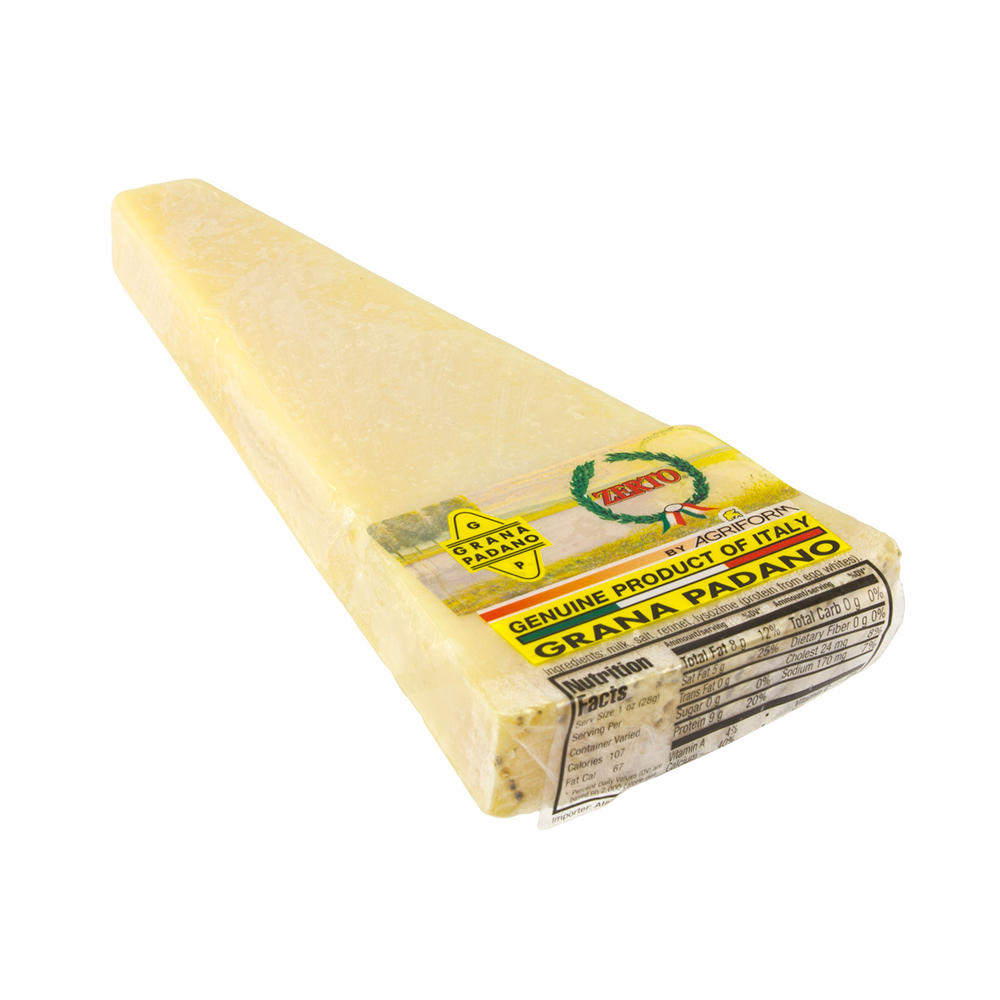 Agriform Grana Padano Cheese, Avg. 0.35 lb