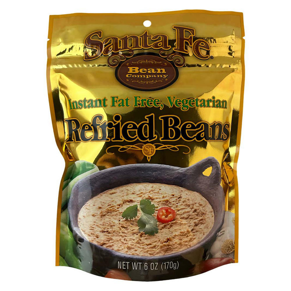 Santa Fe Bean Company Instant Fat Free Vegetarian Refried Beans, 6 oz