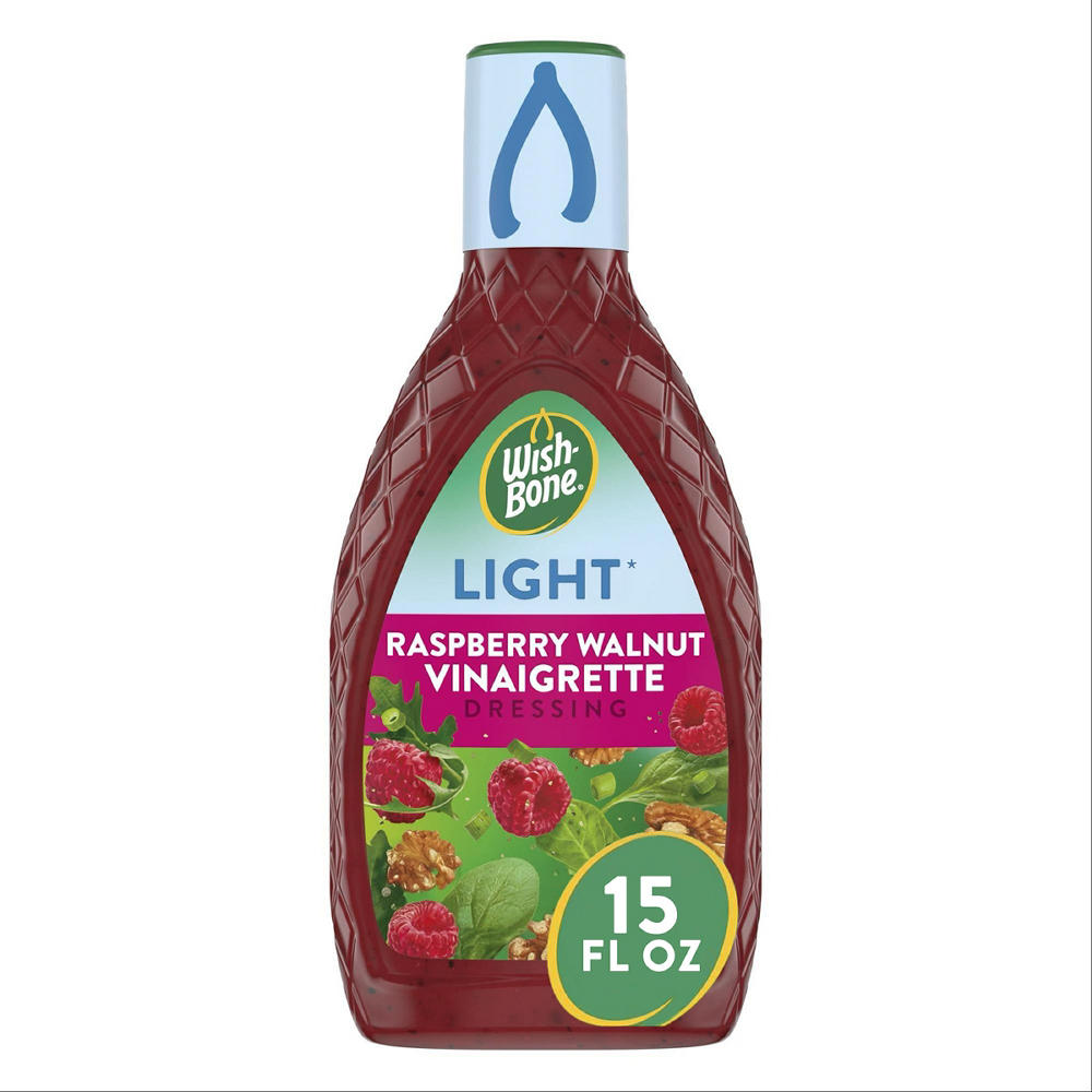 Wish-Bone Light Raspberry Walnut Vinaigrette, 16 oz