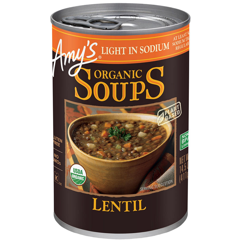 Amy's Organic Light in Sodium Lentil Soup, 14.5 oz