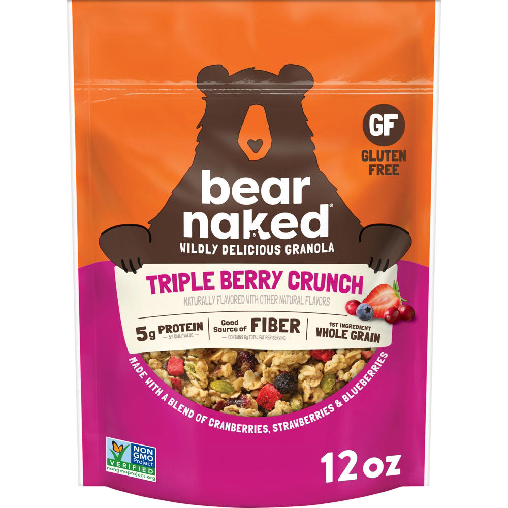 Bear Naked Triple Berry Granola, 12 oz