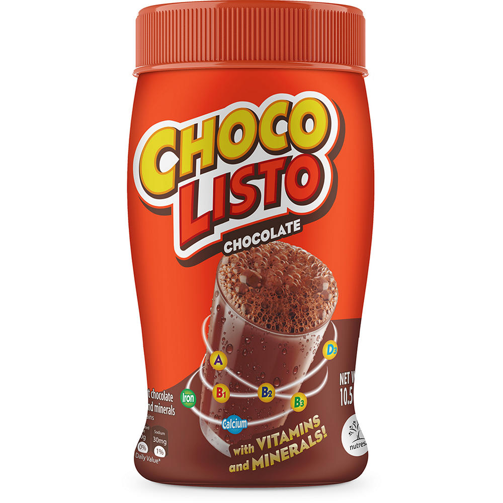 Choco Listo Instant Chocolate Powder Mix, 10.5 oz
