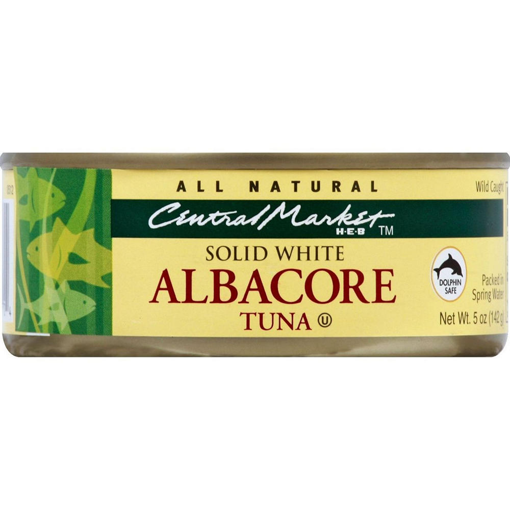 Central Market Solid White Albacore Tuna, 5 oz