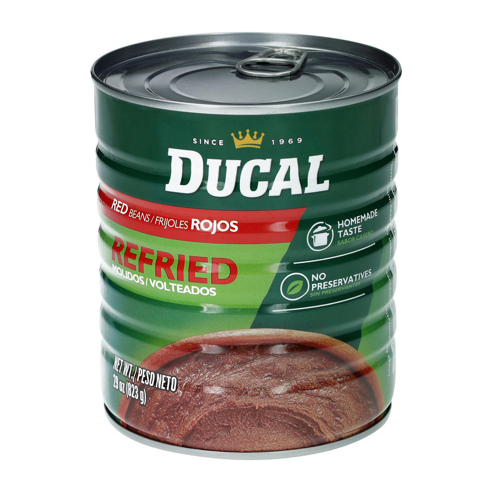Ducal Red Refried Beans, 29 oz