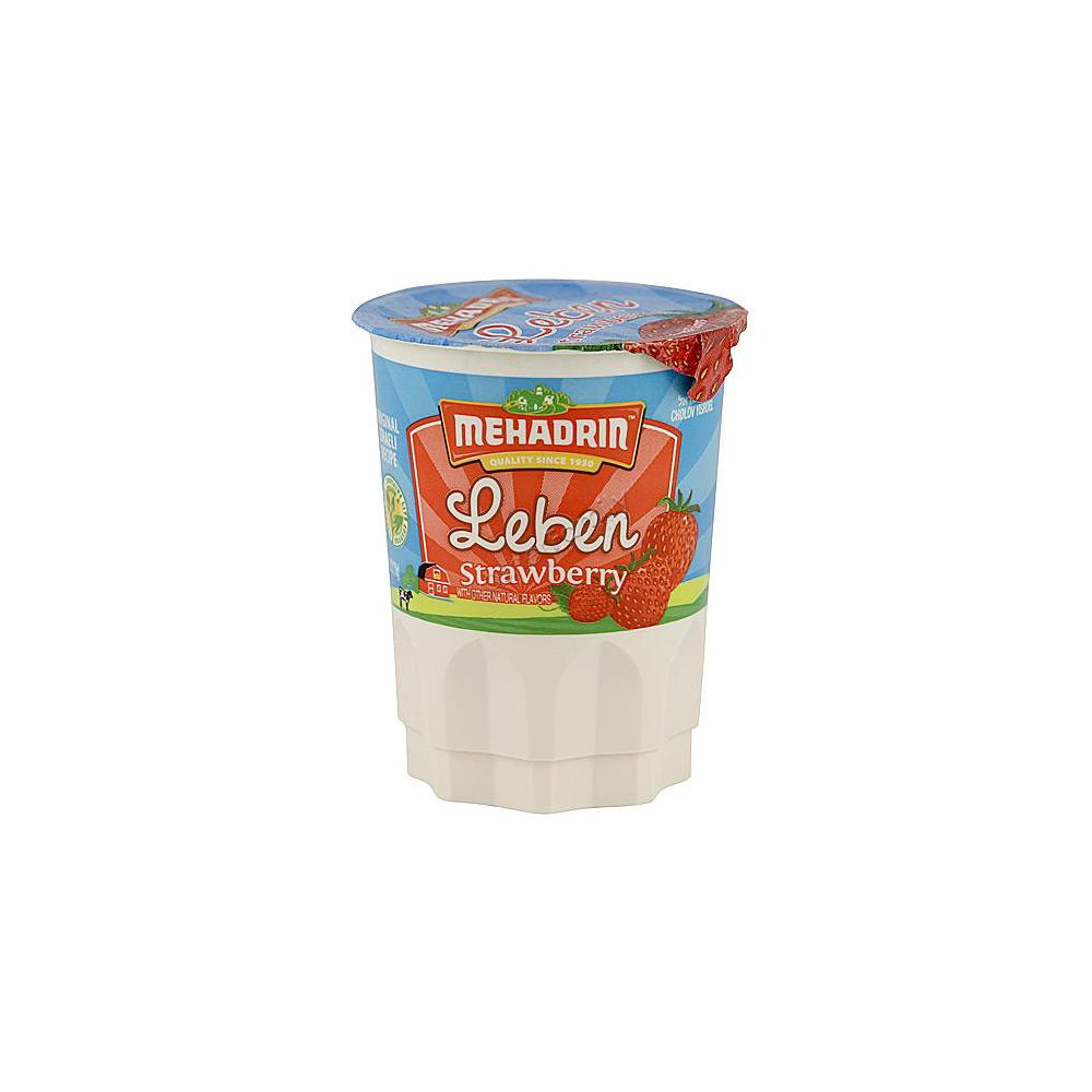 Mehadrin Strawberry Leben, 6 OZ