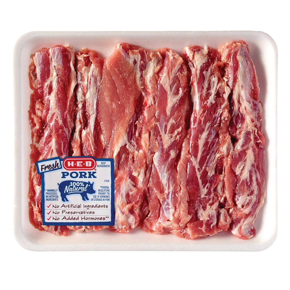H-E-B Pork Riblets - Value Pack, Avg. 2.49 lbs