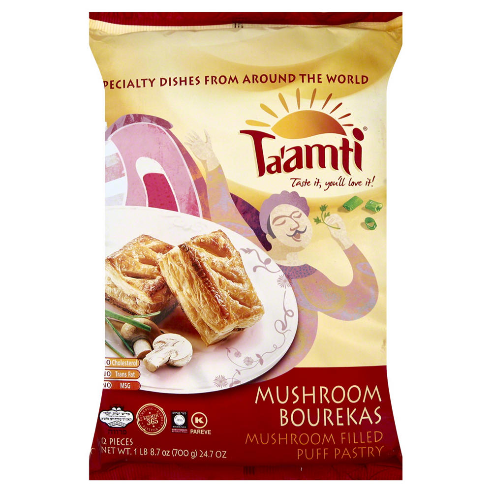 Ta'amti Kosher Mushroom Bourekas, 24.7 oz