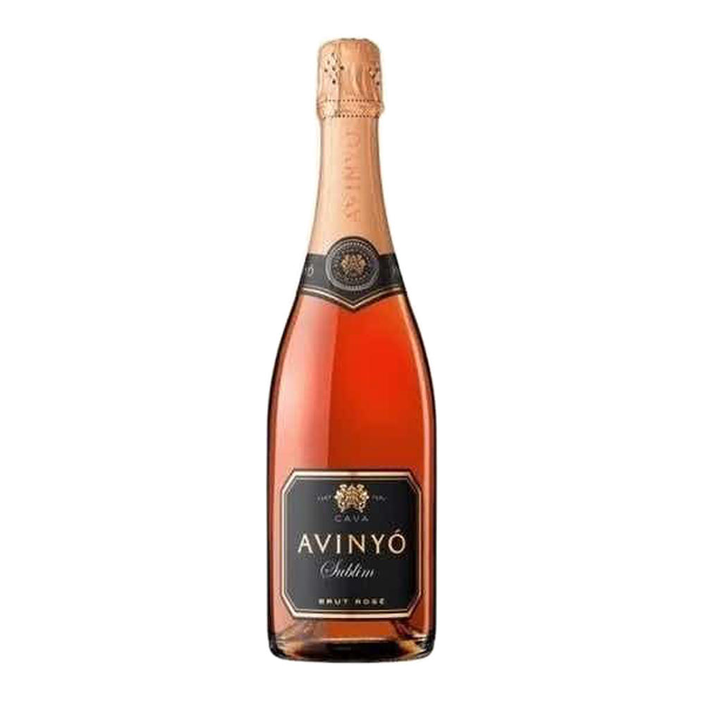 Avinyo Organic Cava Rose Spanish Red Wine, 750 mL
