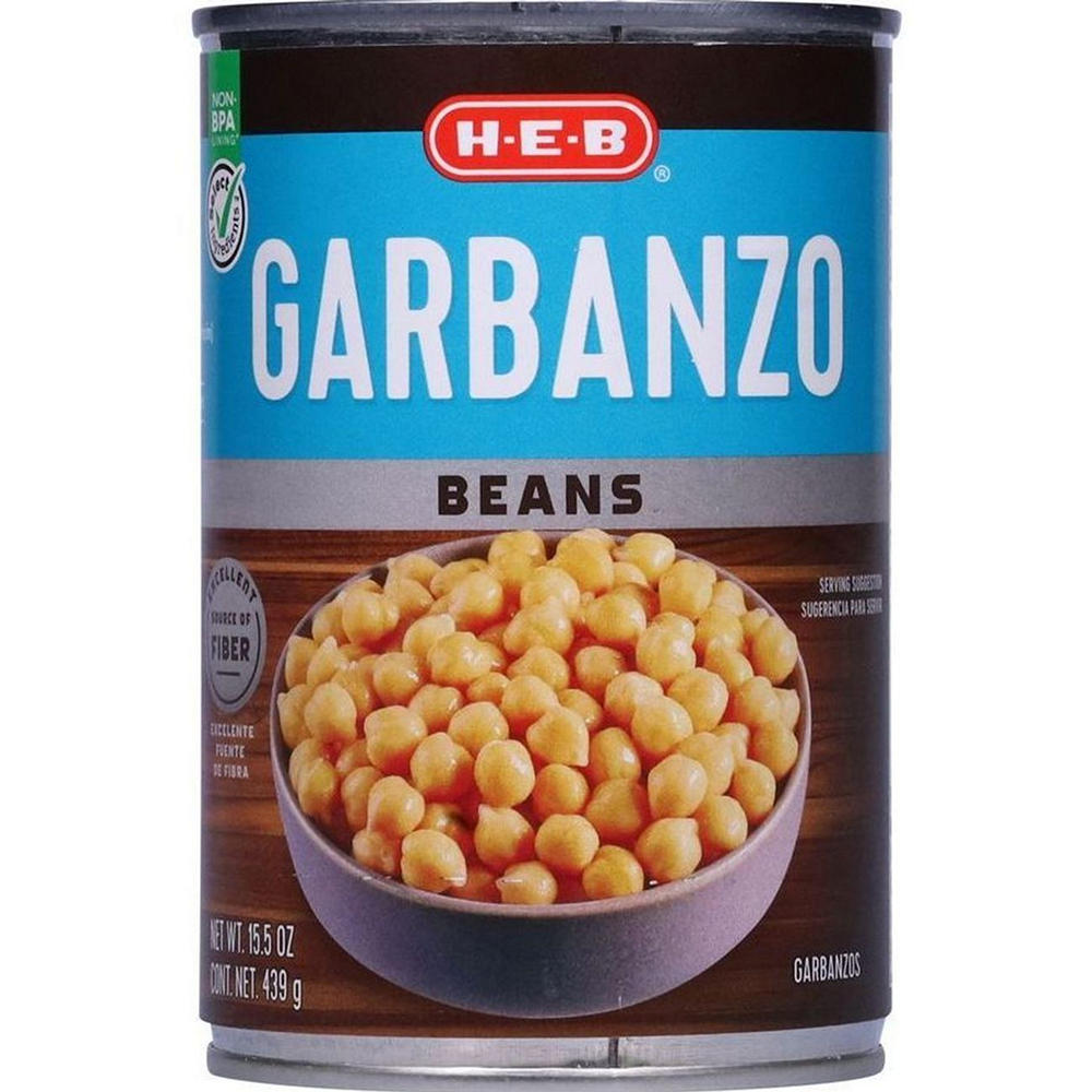 H-E-B Garbanzo Beans, 15 oz