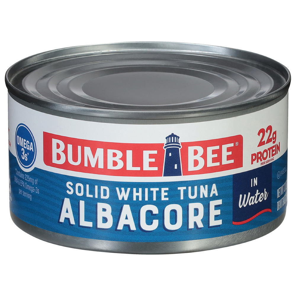 Bumble Bee Premium Solid White Albacore Tuna in Water, 12 oz