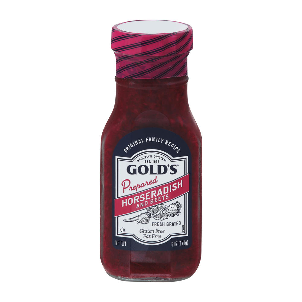 Golds Prepared Horse Radish And Beets, 6 oz