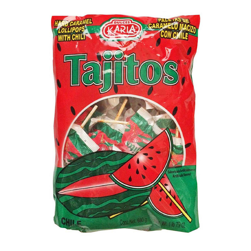 Dulces Karla Watermelon Tajitos Paletas with Chile, 28 oz