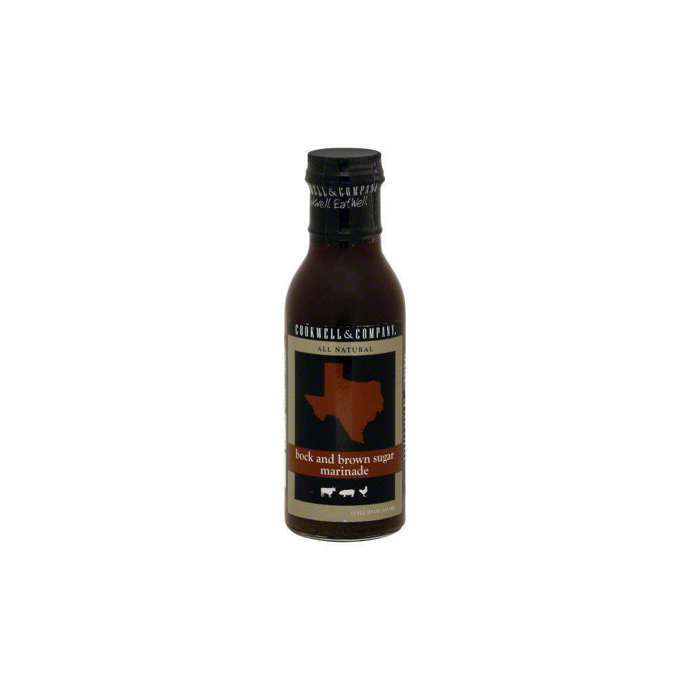 Cookwell & Company Bock and Brown Sugar Marinade, 12 oz