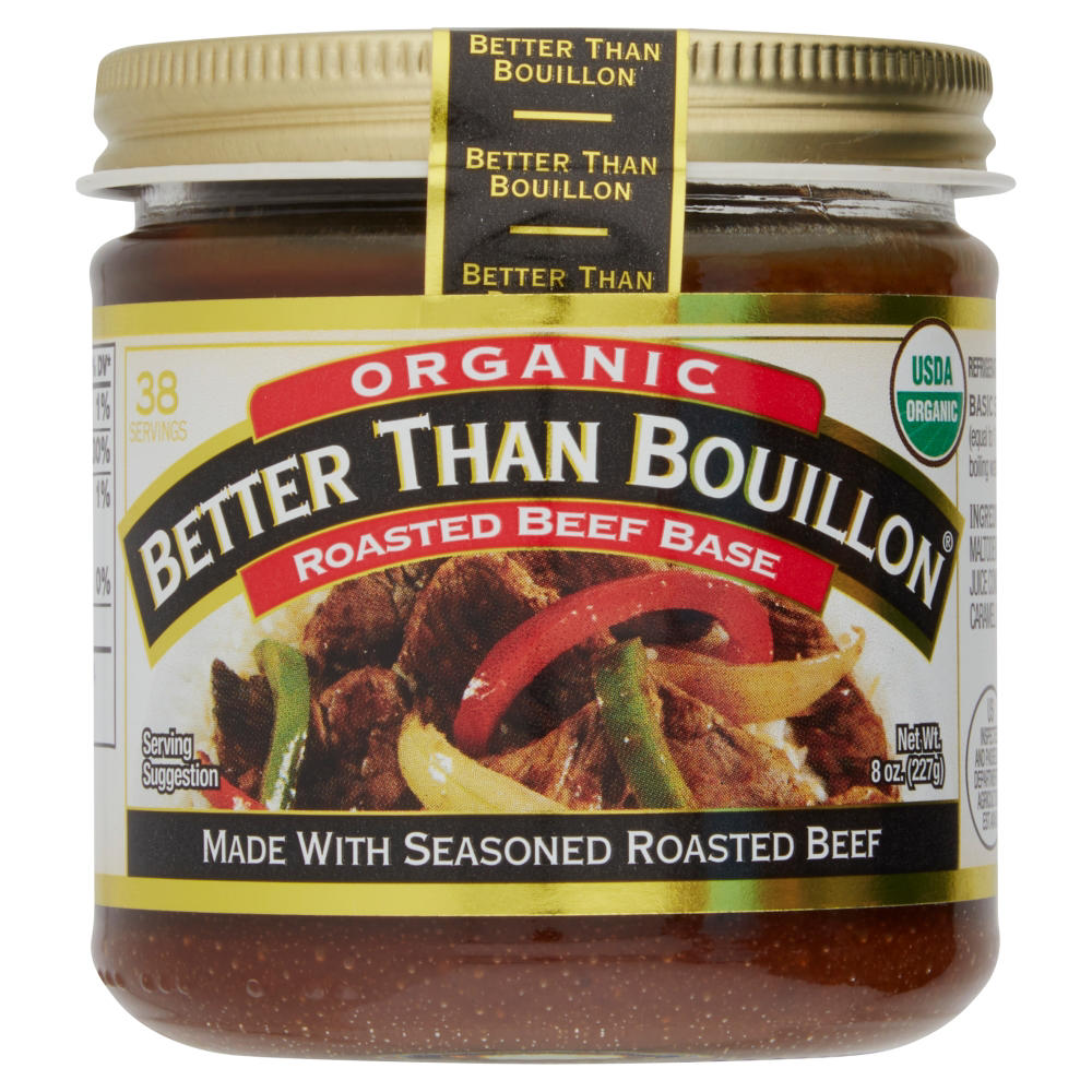 Better Than Bouillon Organic Roasted Beef Base, 8 oz