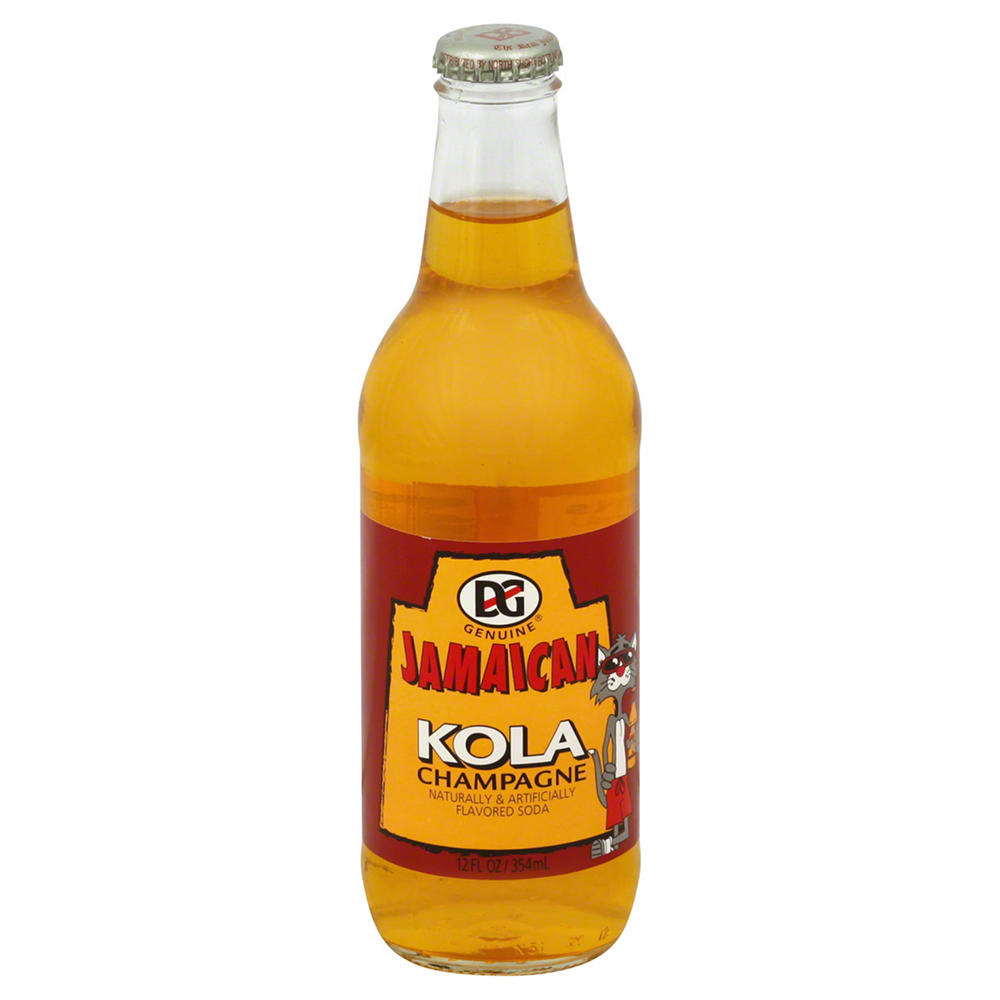 DG Jamaican Kola Champagne Soda, 12 fl oz