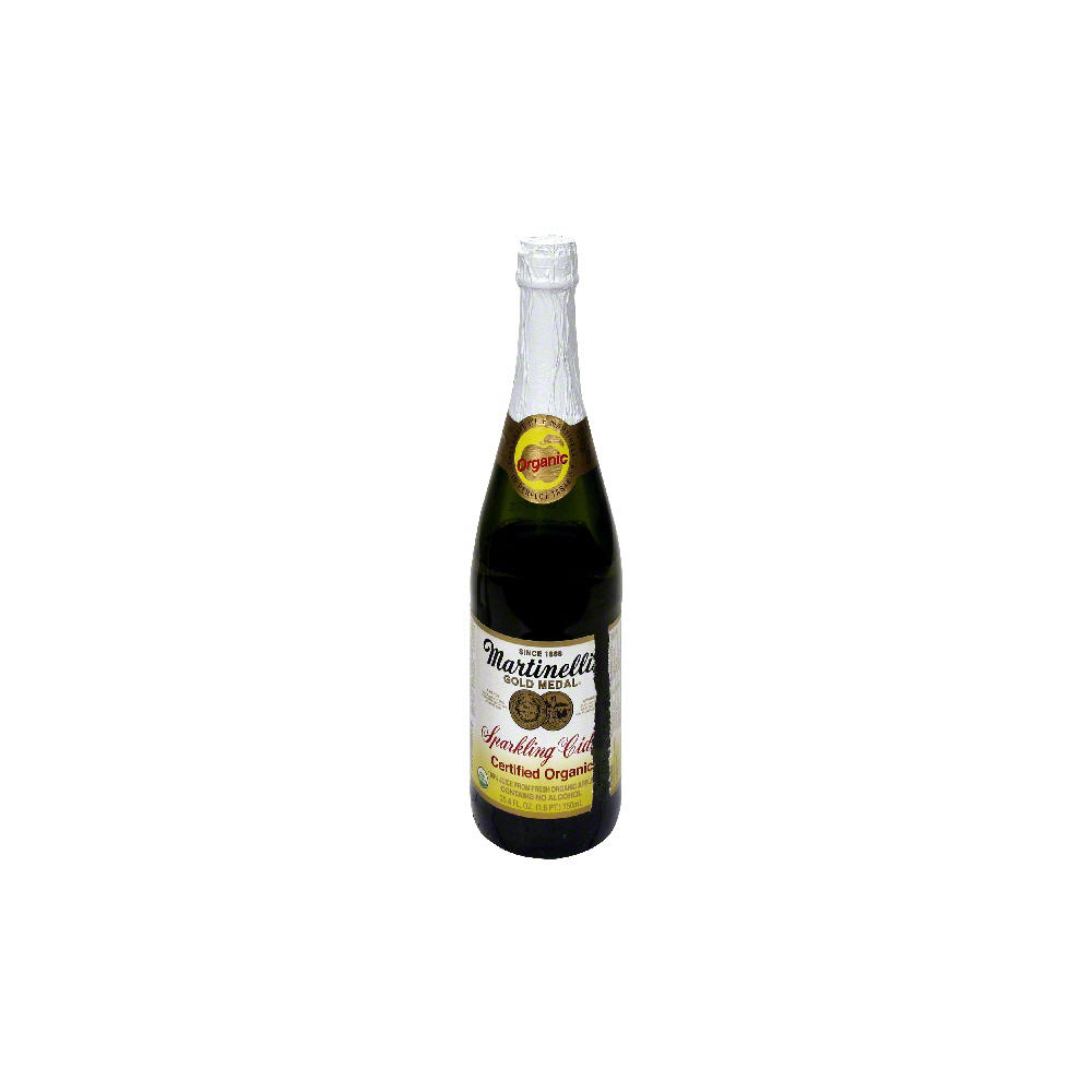 Martinelli's Gold Medal Organic Sparkling Cider, 25.4 oz