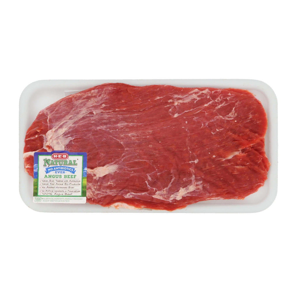 H-E-B Natural Angus Beef Flank Steak - USDA Choice, Avg. 1.37 lbs