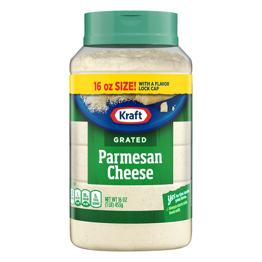 Kraft Grated Parmesan Cheese, 16 oz
