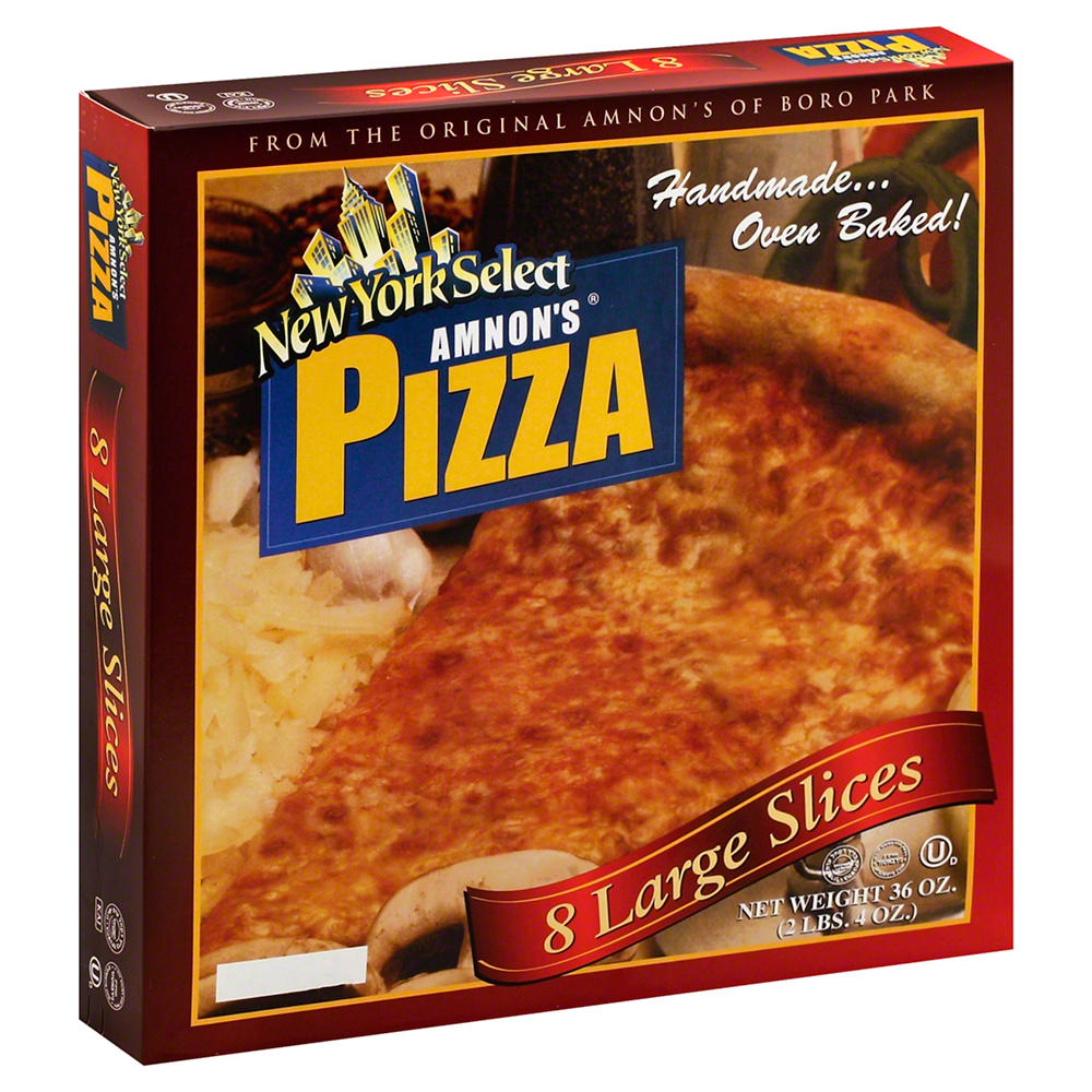 Amnon's Kosher Pizza Slices, 8 ct