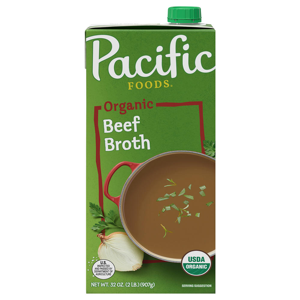 Pacific Foods Organic Beef Broth, 32 oz