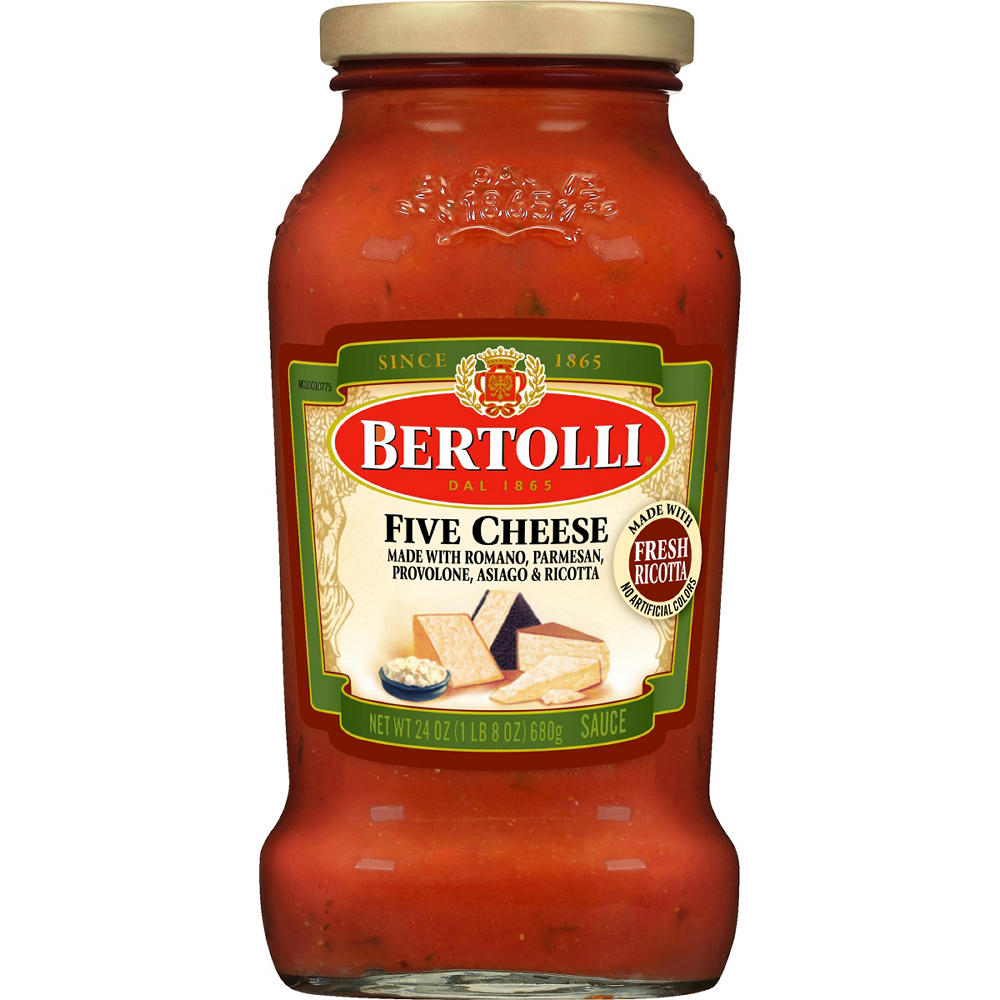 Bertolli Five Cheese Sauce, 24 oz
