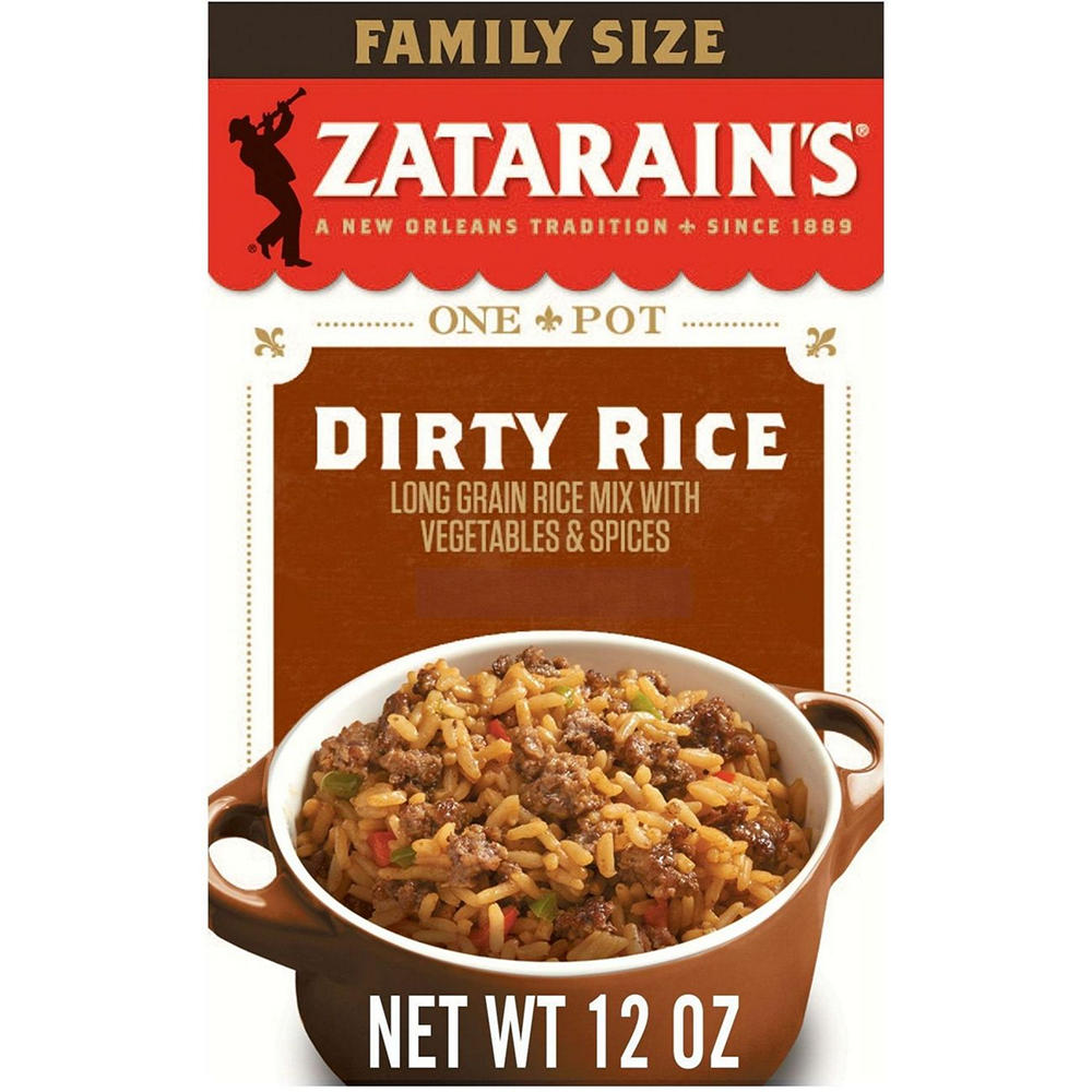 Zatarain's Family Size Dirty Rice Mix, 12 oz