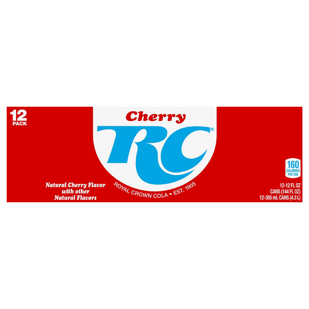 RC Cherry Cola 12 pk Cans, 12 oz