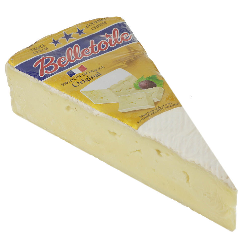 Henri Hutin Belletoile Triple Cream Brie Cheese, Avg. 0.5 lb