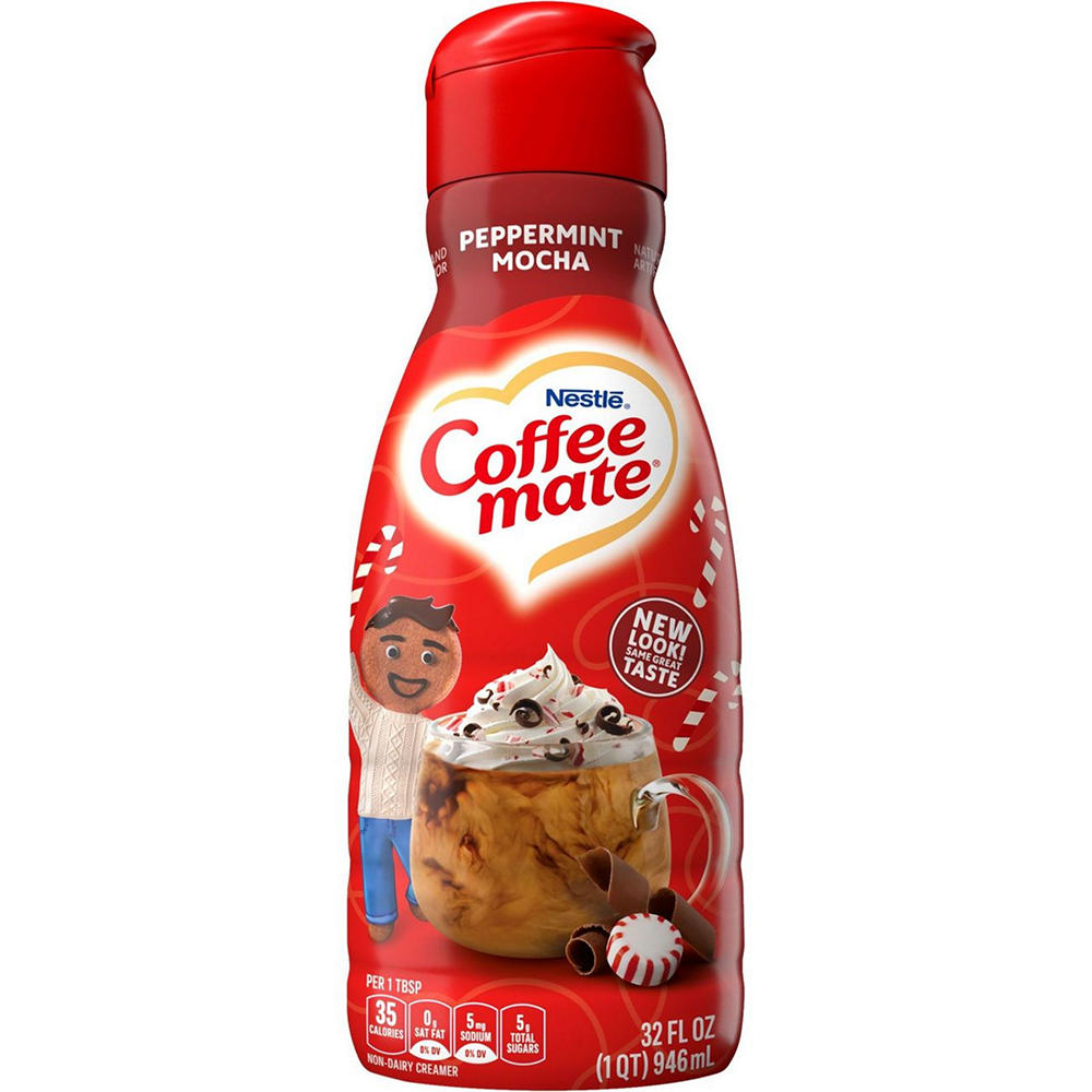 Nestle Coffee Mate Coffee Creamer - Peppermint Mocha, 32 oz