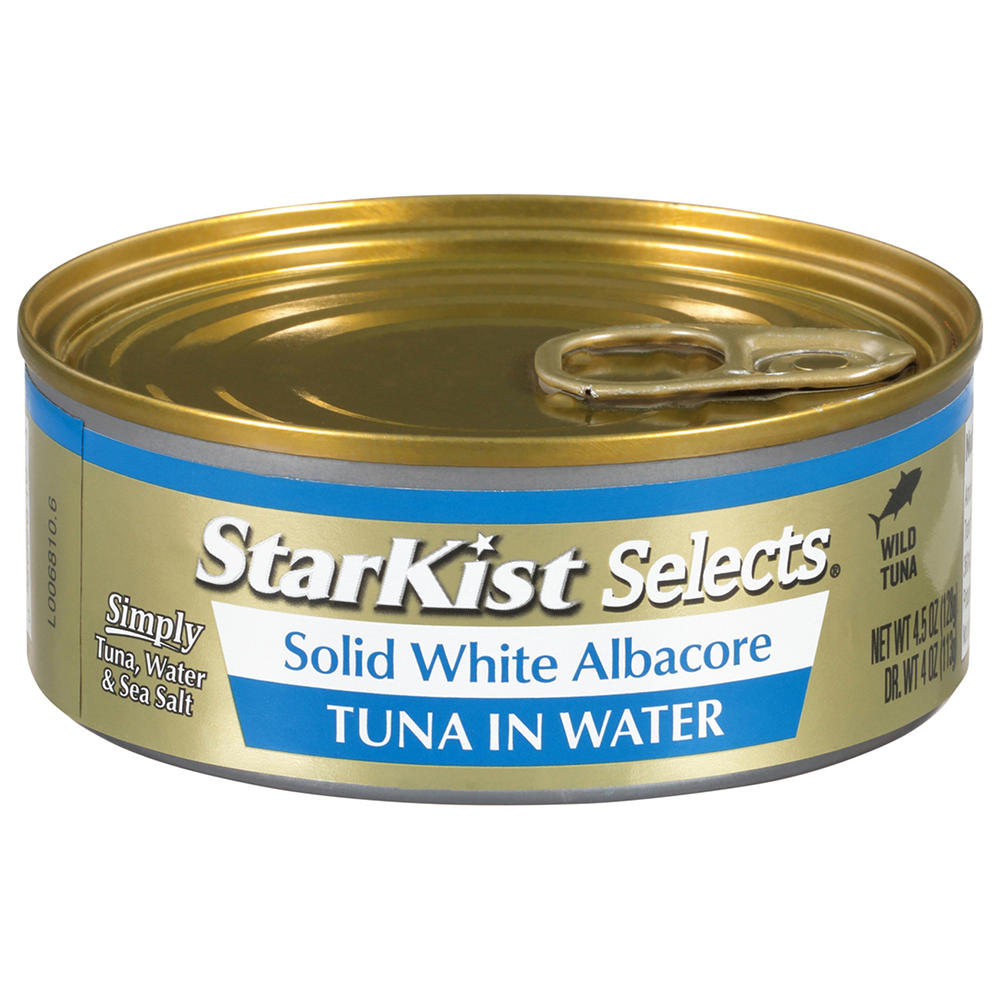 StarKist Selects Solid White Albacore Tuna in Water, 4.5 oz