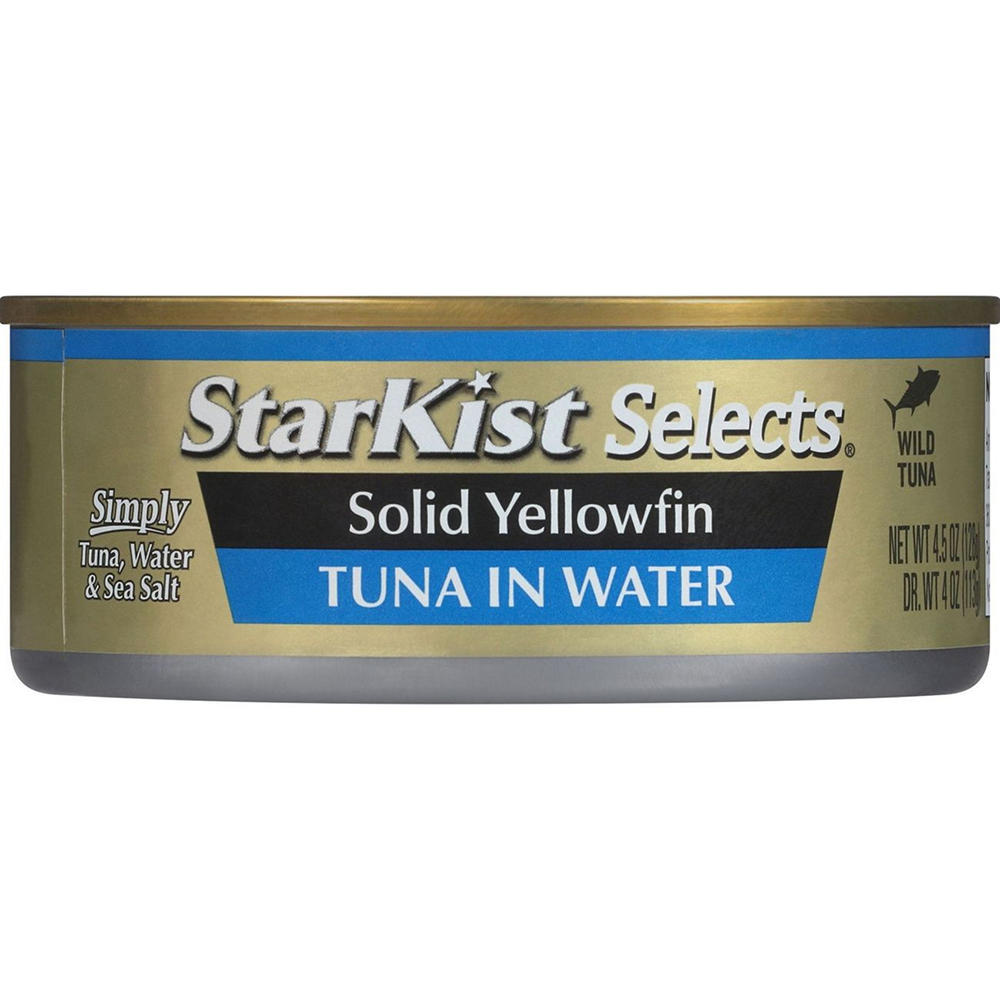 StarKist Selects Solid Light Tuna in Water, 4.5 oz