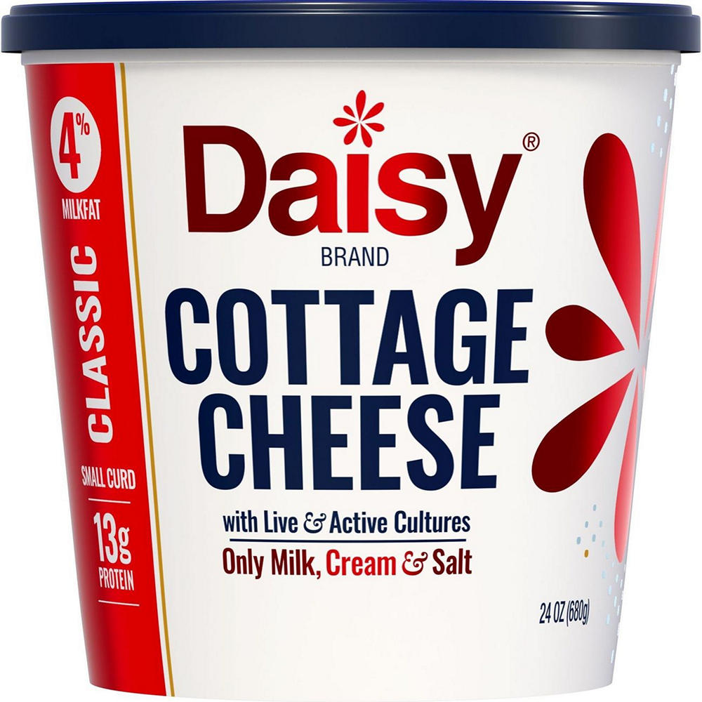 Daisy Small Curd 4% Milkfat Minimum Cottage Cheese, 24 oz