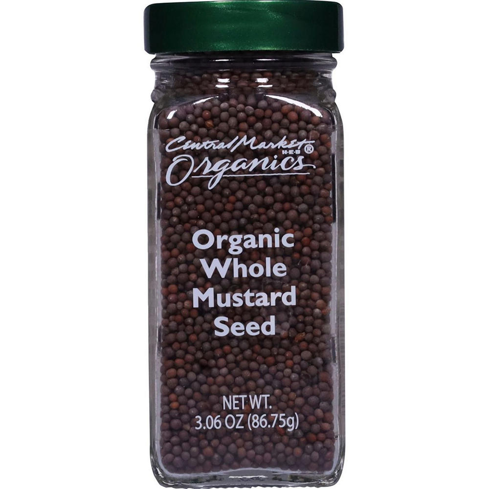 Central Market Organics Whole Mustard Seed, 3.06 oz