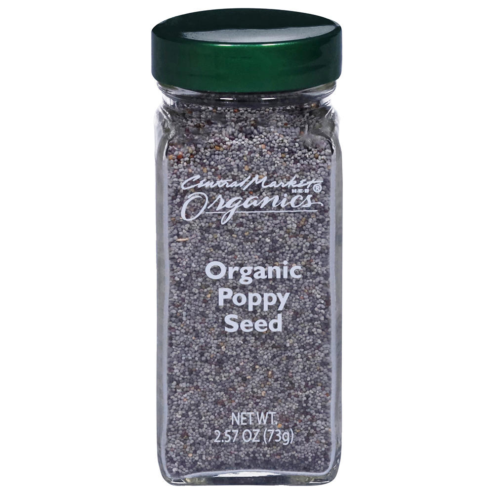 Central Market Organics Poppy Seed, 2.57 oz