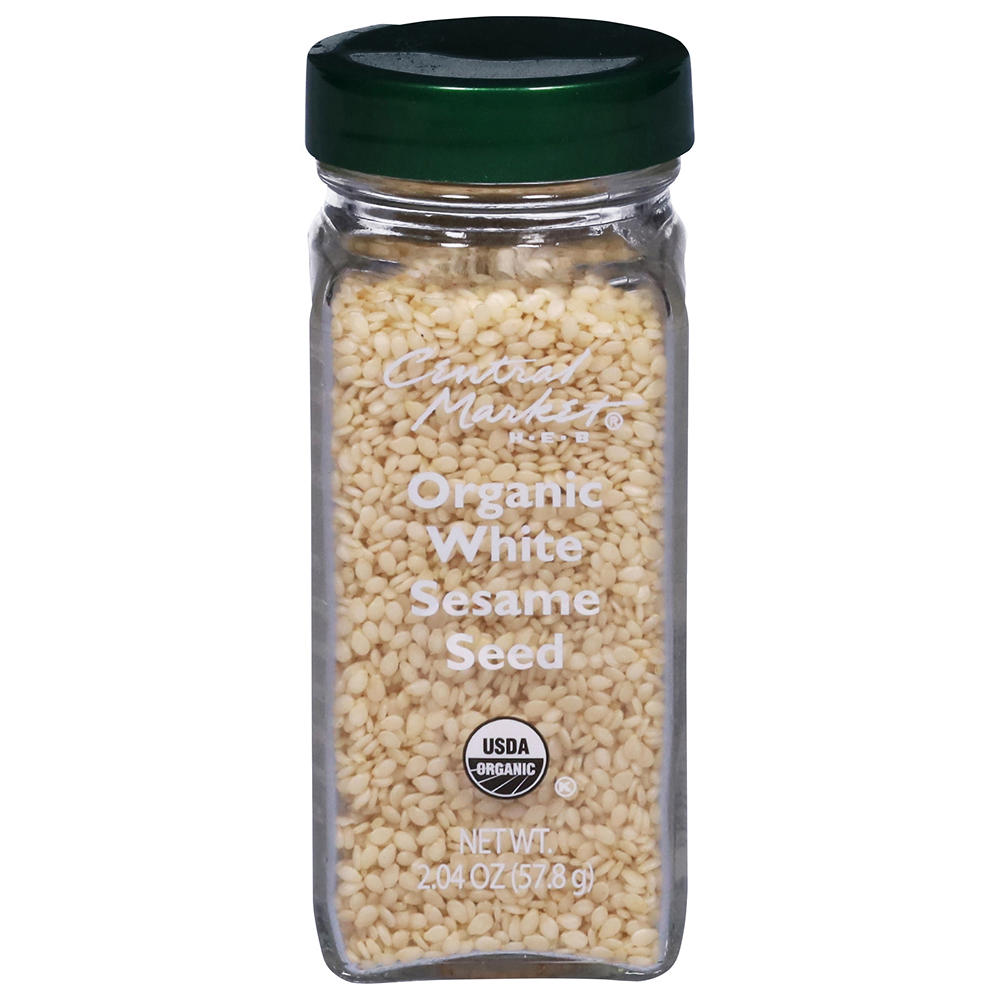 Central Market Organics White Sesame Seed, 2.04 oz