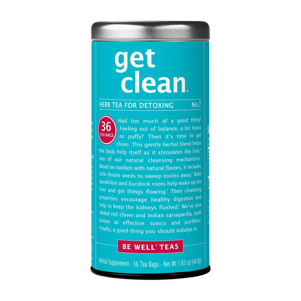The Republic of Tea Get Clean Tea Bags for Detoxing, 36 ct