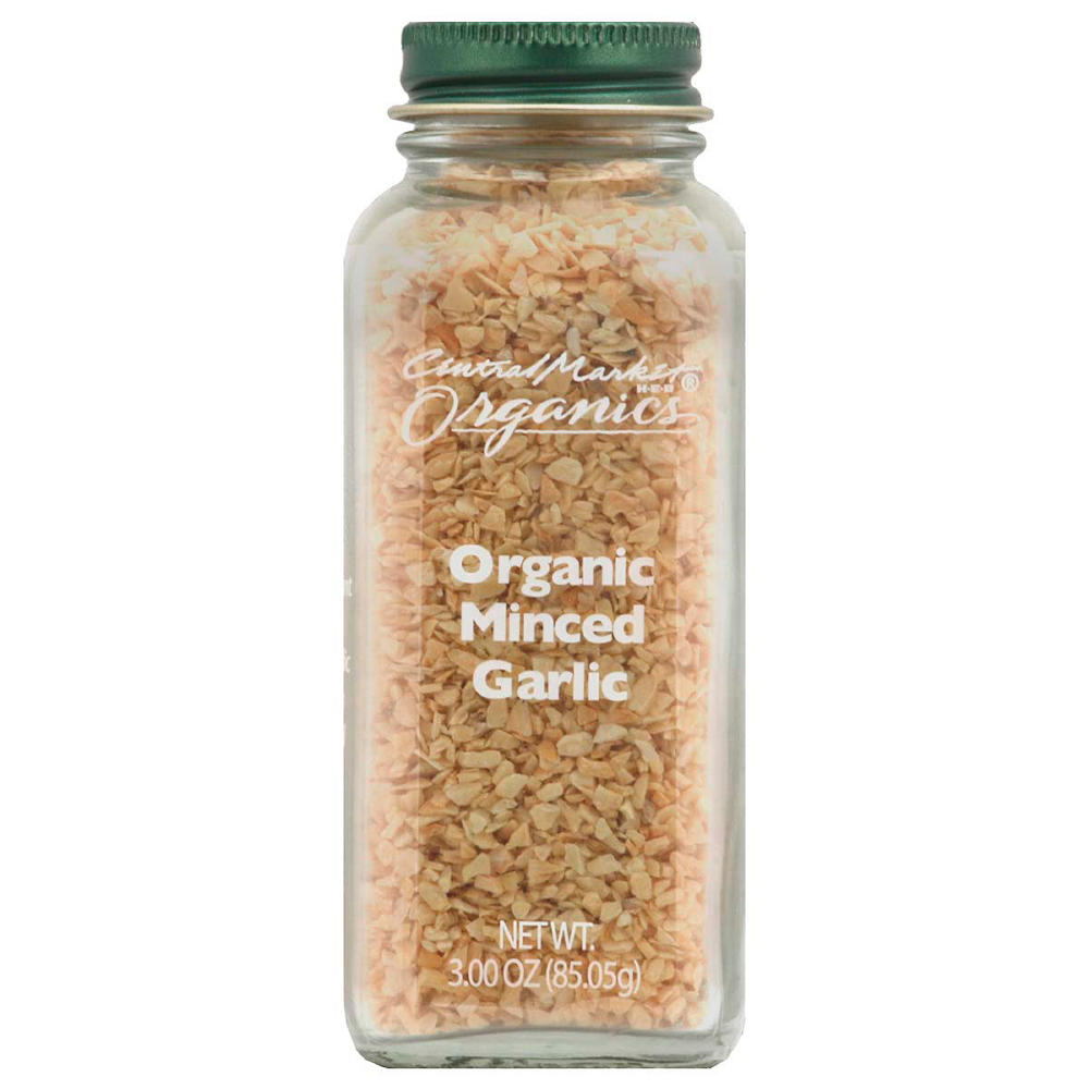 Central Market Organics Minced Garlic, 3 oz