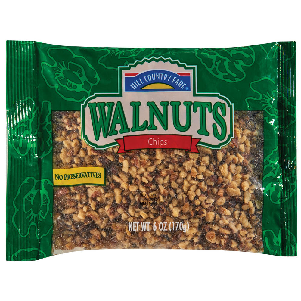 Hill Country Fare Walnut Chips, 6 oz