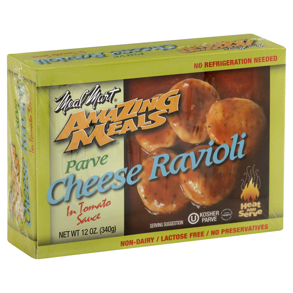 Meal Mart Amazing Meals Cheese Ravioli in Tomato Sauce, 12 oz