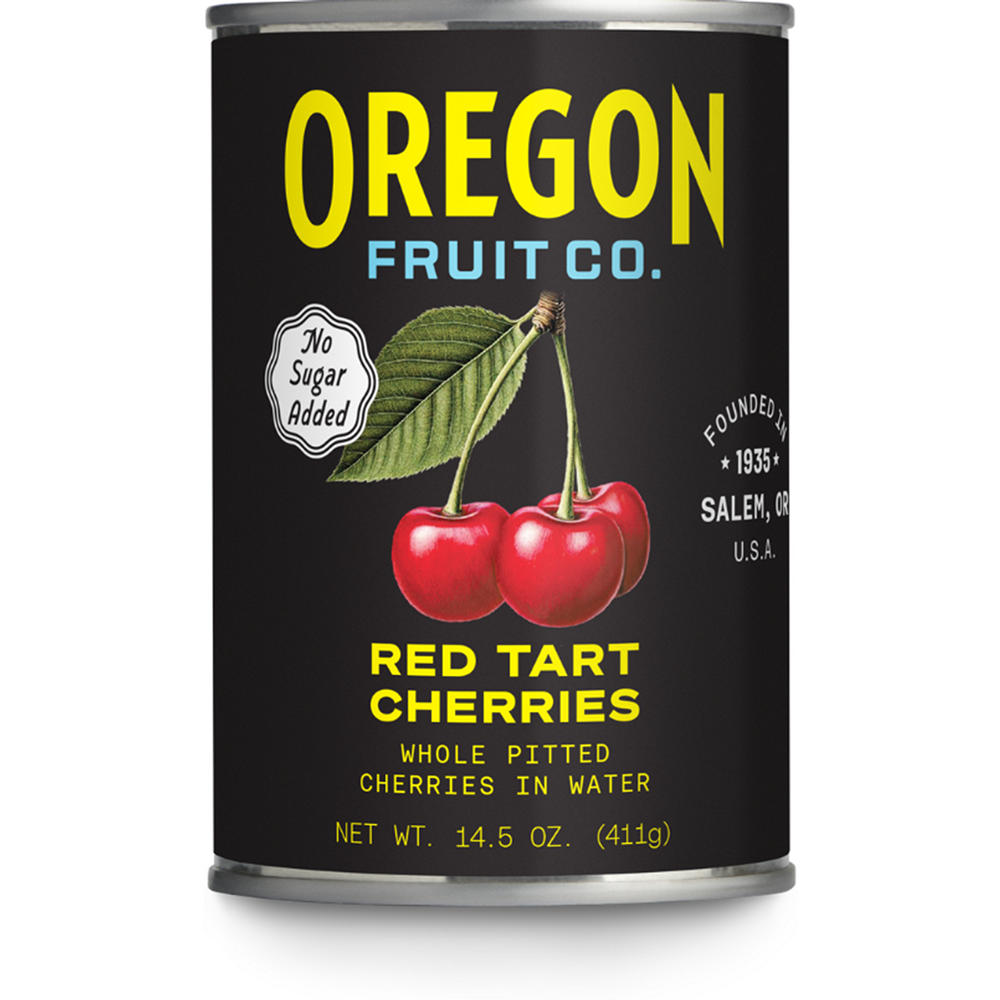 Oregon Fruit Co. Specialty Fruit Pitted Red Tart Cherries in Water, 14.5 oz