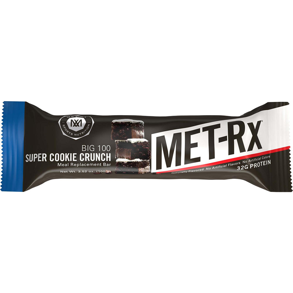 MET-Rx 32g Protein Meal Replacement Bar - Super Cookie Crunch, 3.52 oz