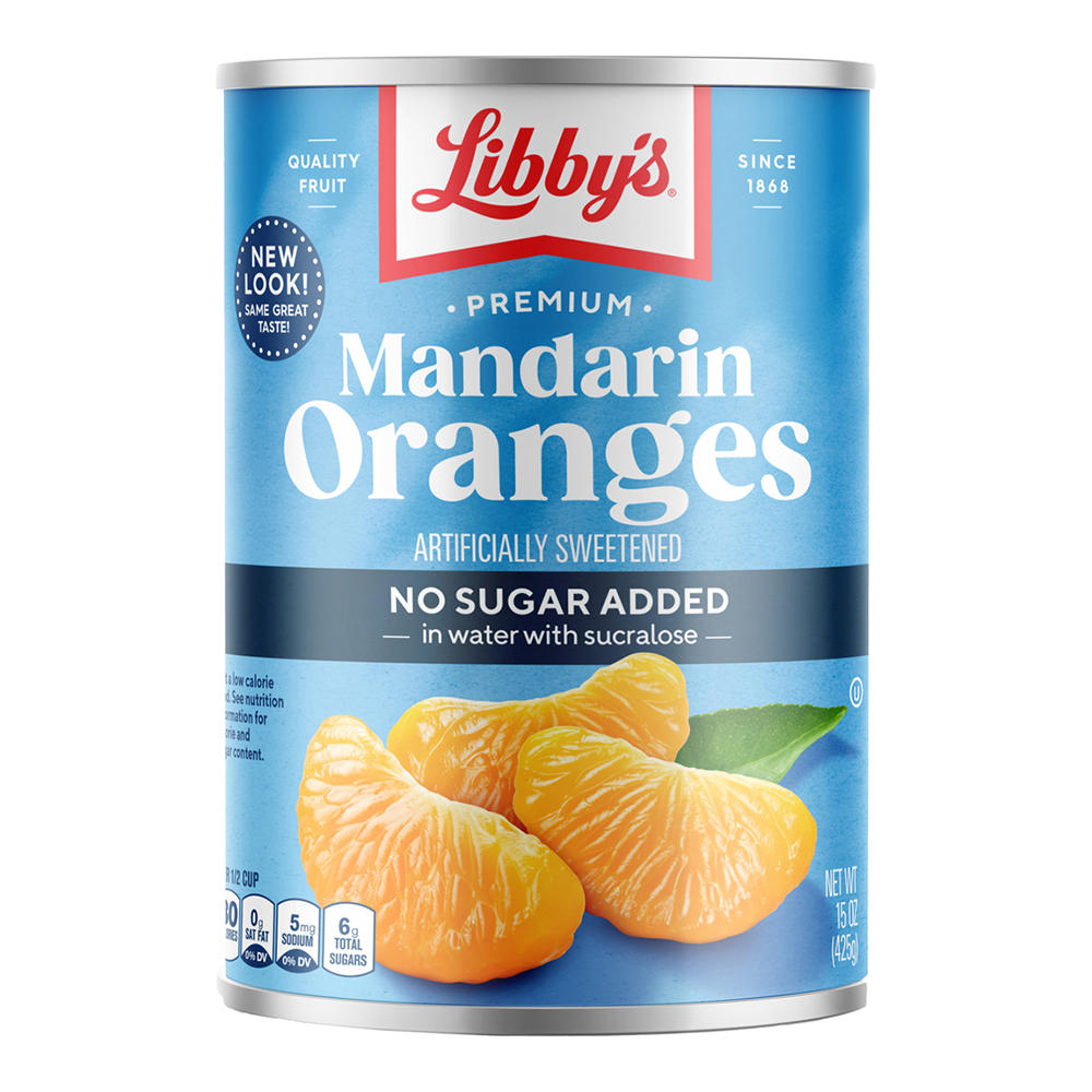Libby's No Sugar Added Mandarin Oranges, 15 oz