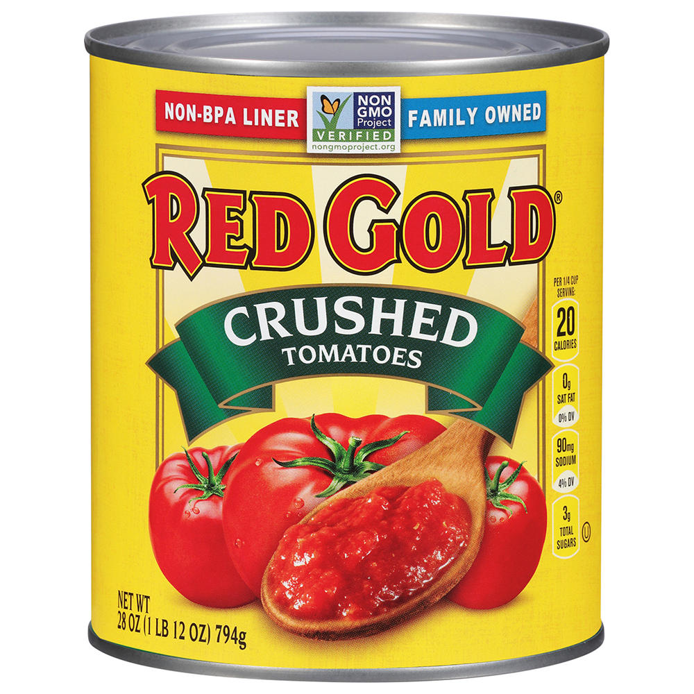 Red Gold Crushed Tomatoes, 28 oz