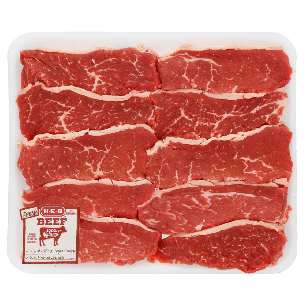 H-E-B Beef Sirloin Tri Tip Steak Value Pack, USDA Select , Avg. 1.69 lbs