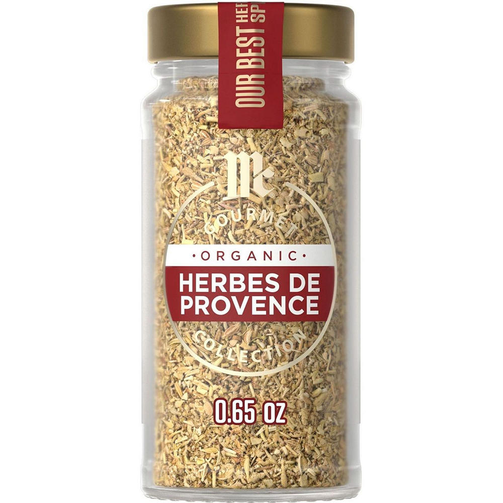 McCormick Gourmet Organic Herbes De Provence, 0.65 oz