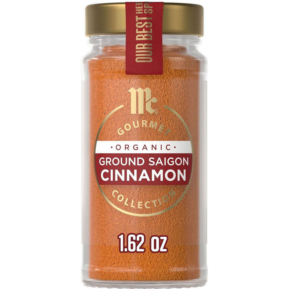 McCormick Gourmet Organic Ground Saigon Cinnamon, 1.25 oz