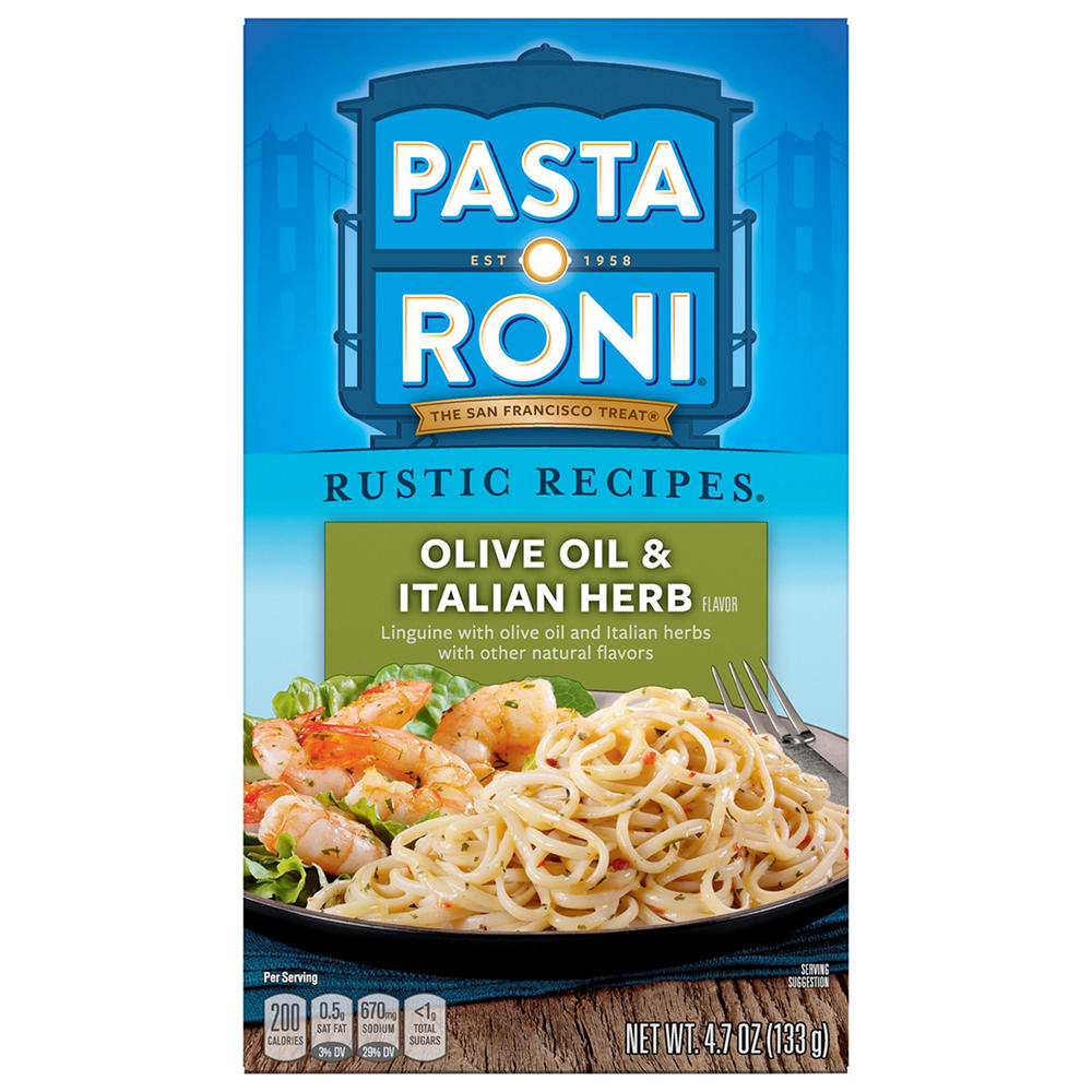 Pasta Roni Olive Oil and Italian Herb Linguine, 4.7 oz